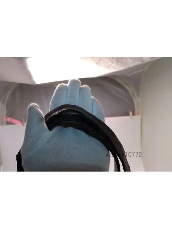 Chanel Caviar Leather Jumbo CC Logo Chain Shoulder Bag - Picture 5 of 9